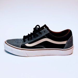 OLD SKOOL vans mens 9 grey brown black premium